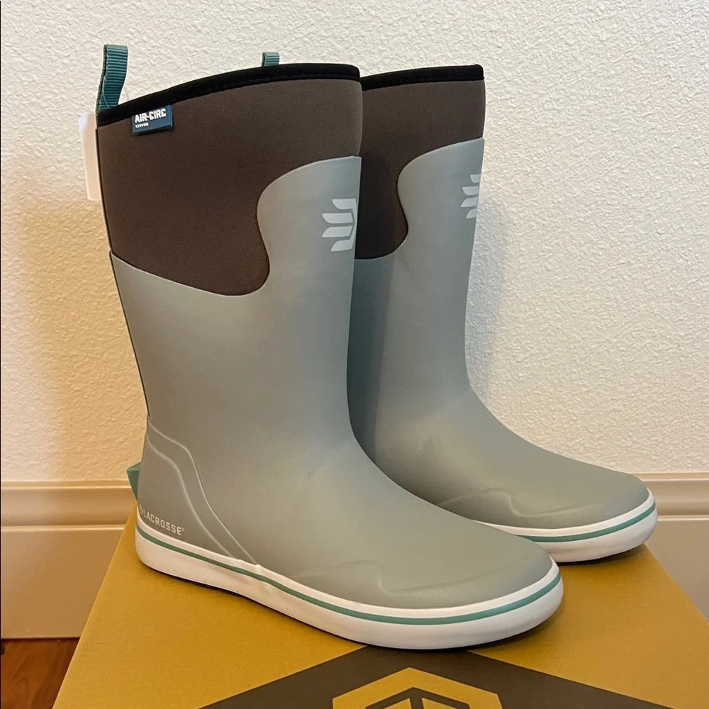 LaCrosse Alpha 12" Wayerproof Deck Boots Womens size 7 - Picture 3 of 10